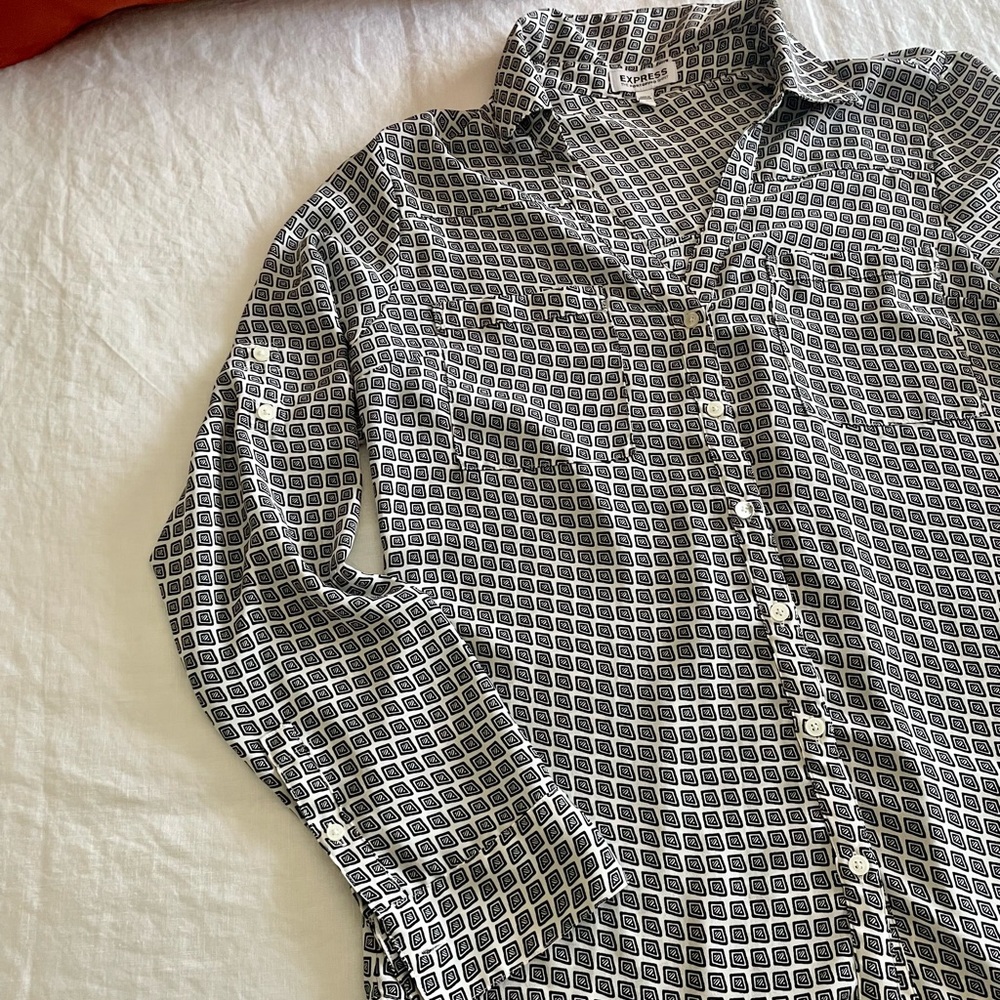 Express the portofino diamond blouse - Picture 2 of 7